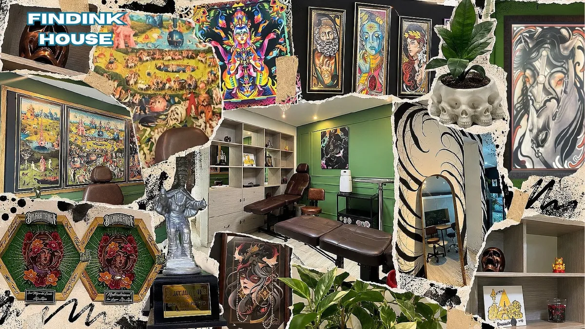 Collage de Findink House